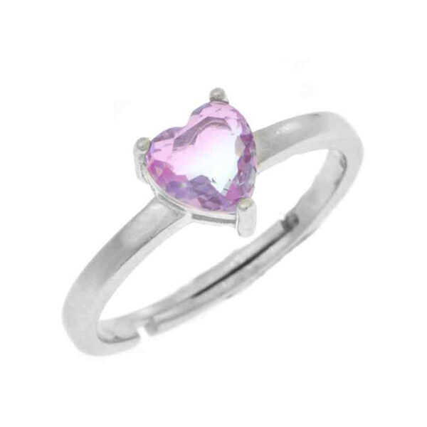 Anillo Corazón Rosa - Imagen 8