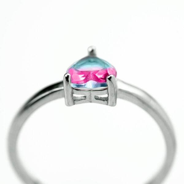 Anillo Corazón Rosa - Imagen 4